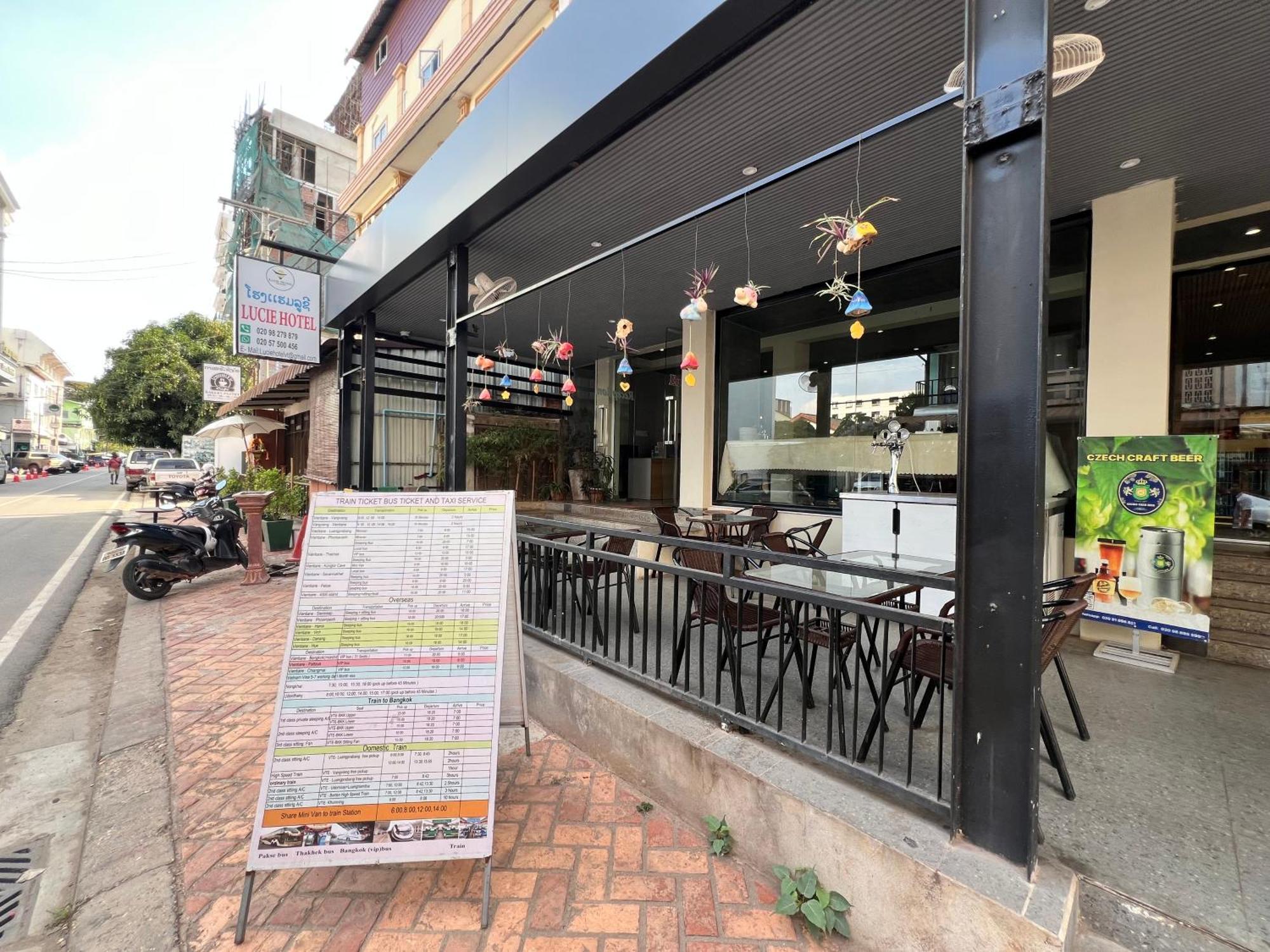 Lucie Hotel Vientiane Exterior foto